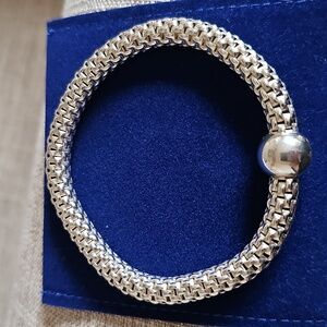 Silpada Chic Stretch Bracelet, Silver